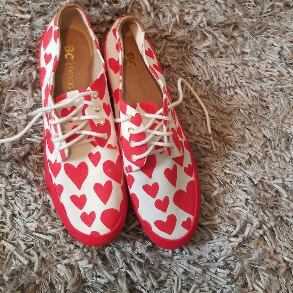 Heart loafers